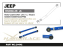Jeep Wrangler 06-18 Jkfront Lower Arm- Adjustable V2.Lift 0~4.5 Inches(Harden Rubber) - 2pcs/Set Hardrace