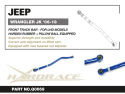 Jeep Wrangler 07-18 Jkfront Track Bar-Adjustable 0\'\' To 4.5\'\' Lift, V2. (Harden Rubber+Pillow Ball) - 1pcs/Setfor Lhd Vehicle Only Hardrace