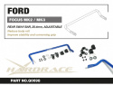 Rear Sway Bar Ford, Mazda, Volvo Hardrace