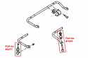 Rear Sway Bar Ford, Mazda, Volvo Hardrace