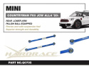 BMW Clubman F54/ Countryman F60 Jcw All4 19-2S Gran Coupe F44 M235ix / X2 F39 M35ixrear Lower Arm(Pillow Ball) - 2pcs/Set Hardrace