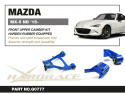 Mazda Miata/Mx-515 Front Upper Camber Arm V2.(Harden Rubber) - 2pcs/Set Hardrace