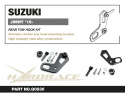 Suzuki Jimny 18- Rear Tow Hook Kit - 1pcs/Set Hardrace