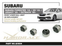 Subaru Forester 19-/ Xv 18-/ Legacy 20-/ Outback 20-Front Lower Arm - Rear Bushing(Harden Rubber) - 2pcs/Set Hardrace