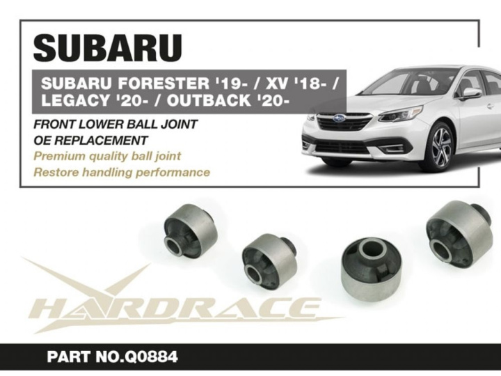 Subaru Forester 19-/ Xv 18-/ Legacy 20-/ Outback 20-Front Lower Arm - Rear Bushing(Harden Rubber) - 2pcs/Set Hardrace in the group Select car model / Subaru / Forester (SK) 19+ / Chassis at DDESIGN Scandinavia AB (HR-Q0884)
