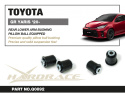 Toyota Gr Yaris 20-Rear Lower Arm Bushing Kit(Pillow Ball) - 2pcs/Set Hardrace