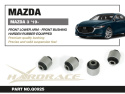 Mazda Mazda3 Bp 19-Front Lower Arm - Front Bushing (Harden Rubber) - 2pcs/Set Hardrace