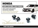 Honda Civic 16-21/ Type-R Fk8 17- Rear Lower Arm Bushing (Pillow Ball) - 2pcs/Set Hardrace