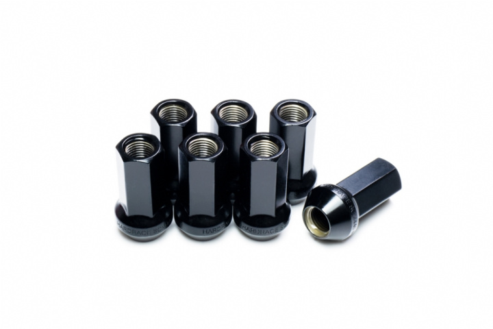 Hardrace Black Lug Nuts M12x1.25 / M12x1.50 in the group Exterior / Wheels & Tires / Wheel Bolts and Nuts & Studs / Lug Nuts at DDESIGN Scandinavia AB (HR-Q093x)