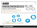Audi A4/S4/Rs4/A5/S5/Rs5 B9 16- Rear Subfrmae Anti-Vibration Insert - 4pcs/Set Hardrace