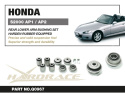 Honda S2000 Ap1/2 99-09rear Lower Arm Bushing Set(Harden Rubber) - 10pcs/Set Hardrace
