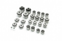 Honda S2000 Ap2 04-09complete Bushing Kit(Harden Rubber) 26pcs/Set Hardrace