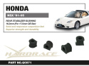 Acura Nsx 91-05/ Nsx-T 95-01/ Nsx-R 93-95 & 02-05rear Stabilizer Bush, 16.3mm (For 17.5mm Oe Bar)2pcs/Set Hardrace