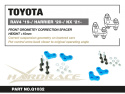 Front Geometry Correction Spacer Toyota RAV4, Harrier, Lexus NX Hardrace