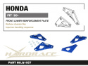 Front Lower Reinforcement Plate Honda Fit / jazz Hardrace