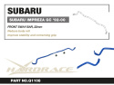 Front Sway Bar  Subaru Impreza Hardrace