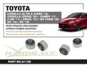 Rear Trailing Arm Bushing Lexus, Toyota Hardrace