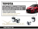 Rear Upper Arm Bushing Toyota, Lexus Hardrace