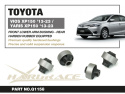 Front Lower Arm Bushing - Rear Toyota VIOS, Yaris / vitz Hardrace