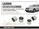 Rear Knuckle Bushing - Connect To Upper Front Arm Lexus IS, GS Hardrace
