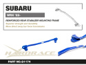 Subaru WRX 2020-2021 Reinforced Rear Stabilizer Mounting Frame Hardrace