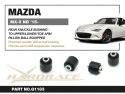 Mazda MX 5 ND 2015+ Rear Knuckle Bushing - Connect To Upper/lower/toe Arms Hardrace