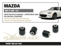 Rear Knuckle Bushing  -  Connect To Upper Rear Arms Mazda MX-5 MIATA Hardrace