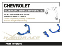 Chevrolet Silverado 2500 / Gmc Sierra 2500 2020+ Front Upper Arm Hardrace