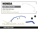 Front Sway Bar Honda Civic Hardrace