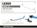 Front Strut Brace Lexus RX Hardrace