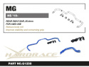 Rear Sway Bar MG HS Hardrace