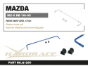 Rear Sway Bar Mazda MX-5 MIATA Hardrace