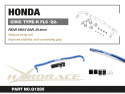 Rear Sway Bar Honda Civic Hardrace