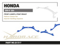 Front Lower 4-point Brace Honda CR-V Hardrace