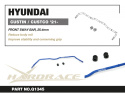Front Sway Bar  Hyundai Custin / custo Hardrace