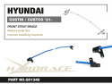 Hyundai Custin custo 2021 Front Strut Brace Hardrace
