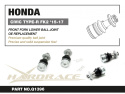 Front Lower Ball Joint Honda Civic Hardrace
