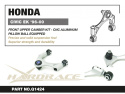 Honda Civic EK/EJ 1996-2000 Front Upper Camber Kit Hardrace