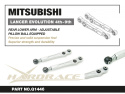  Mitsubishi Lancer evolution Rear Lower Arm / Camber Kit Hardrace