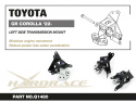 Toyota Corolla/Altis/Auris GR 2022+ Left Side Transmission Mount Hardrace