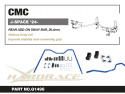 Cmc J space 2024  Rear Add-on Sway Bar Hardrace
