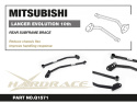 Mitsubishi Lancer evolution Rear Subframe Brace Hardrace