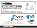 Honda HR V 2014-2021 Front Geometry Correction Spacer Hardrace
