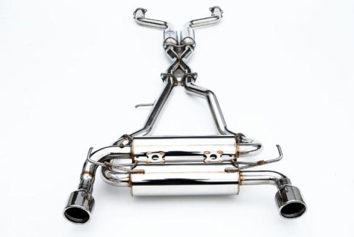 Nissan 02-08 350Z Gemini Rolled Stainless Steel Tips Catback Invidia in the group Select car model / Nissan / 350Z Z33 2003-2009 / Tuning / Exhaust at DDESIGN Scandinavia AB (HS02N3ZGIS)