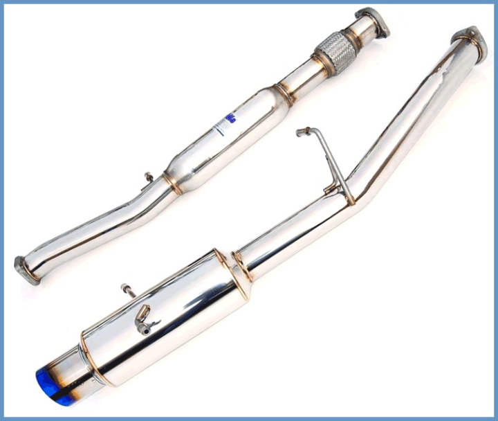 Subaru 02-07 WRX/STI N1 Single Layer Titanium TIP Catback Invidia in the group Select car model / Subaru / Impreza inkl. WRX - STI 00-07 / Tuning / Exhaust / Catbacks & Axlebacks at DDESIGN Scandinavia AB (HS02SW1GTT)