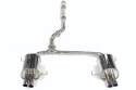 Subaru 05-09 Legacy Q300 QUAD. Stainless Steel Tips Catback Invidia