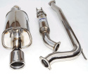 Honda 06-11 Civic SI Sedan Q300 70mm S.S. Rolled TIP Catback Invidia