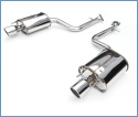 Lexus 13+ IS250/350 Q300 Rolled S.S.TIP Axle-Back (No Mid-pipe) Invidia