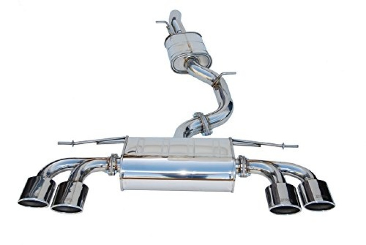 Volkswagen 14+ Golf-R Q300 QUAD OVAL S.S.Tips Catback Invidia in the group Select car model / VW / Golf 7 R 12-19 / Tuning / Exhaust at DDESIGN Scandinavia AB (HS14GFRG3S)