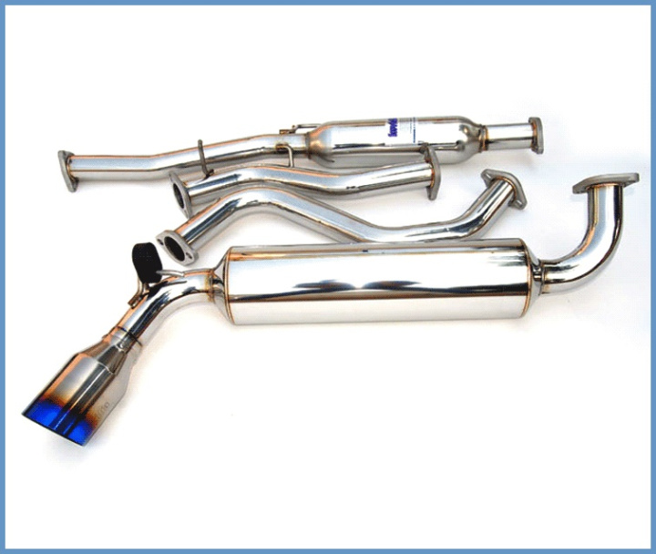 Honda 88-91 Civic EF9 3DR Single Layer Titanium TIP Catback Invidia in the group Select car model / Honda / Civic EC-ED-EE-EF 88-91 / Tuning / Exhaust at DDESIGN Scandinavia AB (HS88HC3GTT)